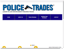 Tablet Screenshot of policetrades.com